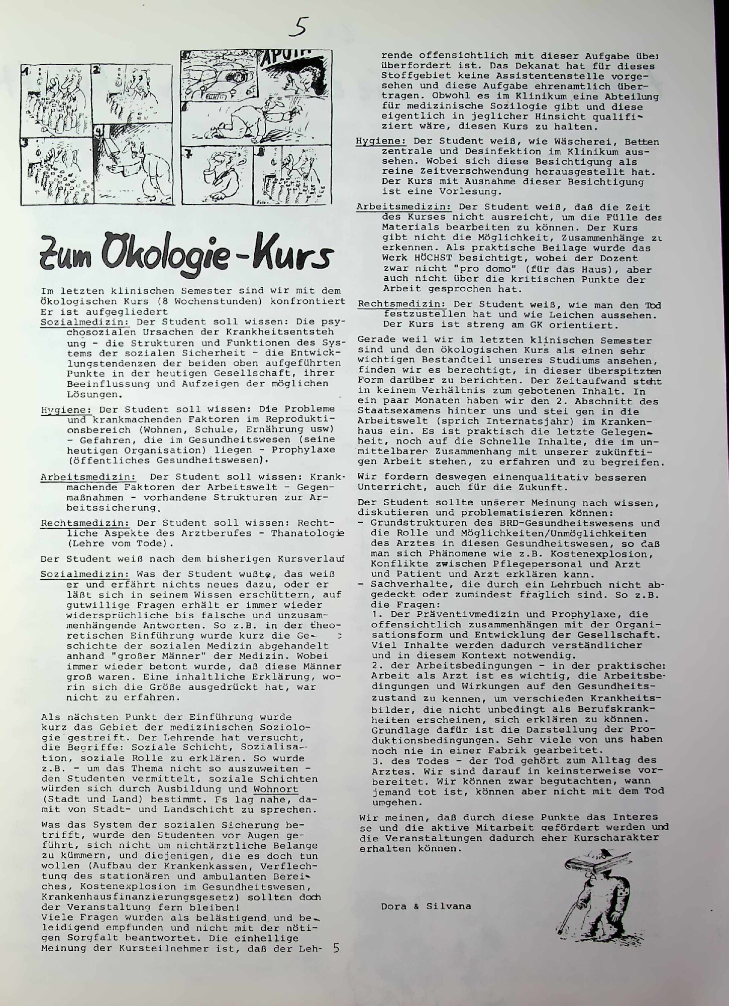 Vorschau: Zum Ökologie-Kurs