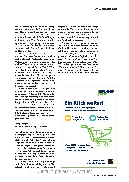 Vorschauseite 2: KI als Recherchehelfer