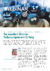 Vorschauseite 1: So werden Online-Schulungen ein Erfolg