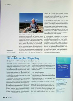 Vorschauseite 2: Ich habe einen Traum Inklusion für Hörbehinderte in der Pflege und im Seniorenheim
