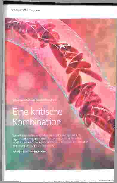 Vorschauseite 1: Eine kritische Kombination. Schwangerschaft und Sichelzellkrankheit