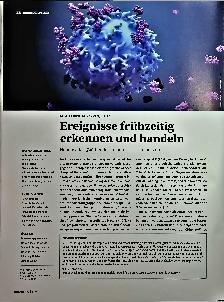 Vorschauseite 1: Ereignisse frühzeitig erkennen und handeln