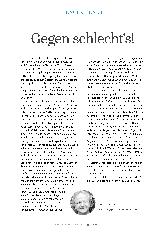 Vorschauseite 1: Gegen schlechts!