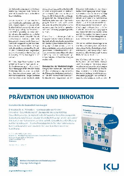 Vorschauseite 2: Herausforderung Krankenhausreform: Gestaltung der Medizinstrategie in einer neuen Krankenhausplanung