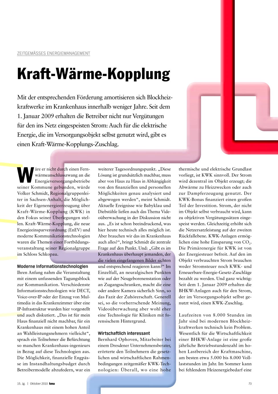 Vorschauseite 1: Kraft-Wärme-Kopplung