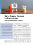 Vorschauseite 1: Marketing und Werbung im Krankenhaus: Rechtliche Rahmenbedingungen im Überblick