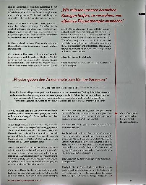 Vorschauseite 3: "Uns wurde eingetrichtert, dass man anfassen muss."
