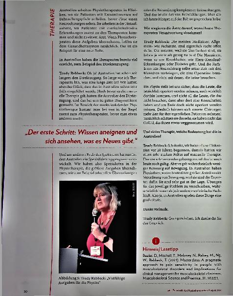 Vorschauseite 4: "Uns wurde eingetrichtert, dass man anfassen muss."