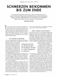 Vorschauseite 1: Schmerzen beikommen bis zum Ende