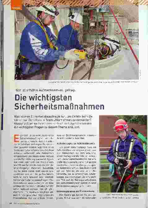 Vorschauseite 1: Hier ist erhöhte Aufmerksamkeit gefragt. Die wichtigsten Sicherheitsmaßnahmen.