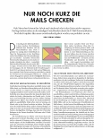 Vorschauseite 1: Nur noch kurz die Mails checken