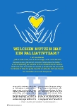 Vorschauseite 1: Welchen Nutzen hat ein Palliativteam?