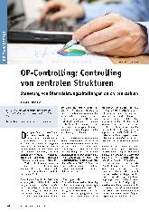 Vorschauseite 1: OP-Controlling: Controlling von zentralen Strukturen