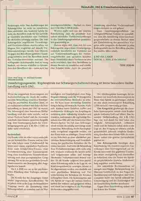 Vorschauseite 3: Rechtsprechung Gesetzliche Erwachsenenvertretung. Die Voraussetzungen für die ausnahmsweise Anordnung eines Genehmigungsvorbehalts nach § 242 Abs. 2 ABGB sind entsprechend eng abg…