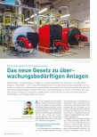 Vorschauseite 1: Das neue Gesetz zu überwachungsbedürftigen Anlagen.