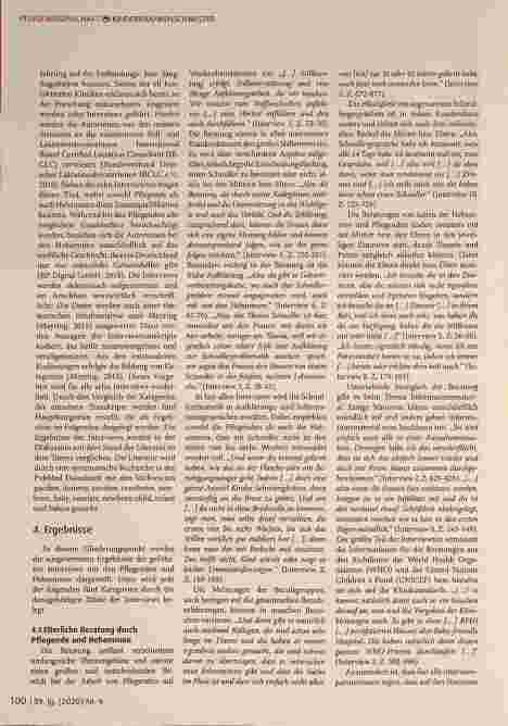 Vorschauseite 2: Sichtweise von Pflegenden und Hebammen zur Schnullernutzung