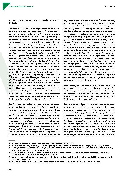 Vorschauseite 6: Empfehlungen des Deutschen Vereins zur Anerkennung des ernährungsbedingten Mehrbedarfs bei Säuglingen, Kindern und Jugendlichen gemäß § 30 Abs. 5 SGB XII