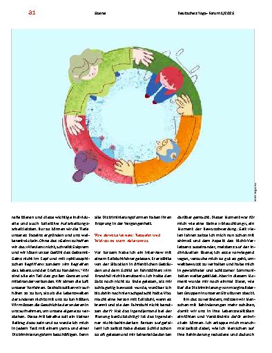 Vorschauseite 2: Ahimsā und Ableismus: Ein Wegweiser zur inklusiven Gesellschaft