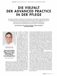 Vorschauseite 1: Die Vielfalt der Advanced Practice in der Pflege