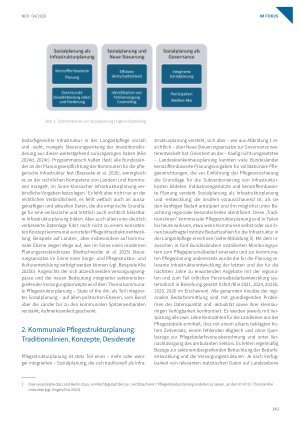 Vorschauseite 2: Kommunale Pflegestrukturplanung: Von einer indikatorenzu einer KI-gestützten (integrierten Sozial-)Planung