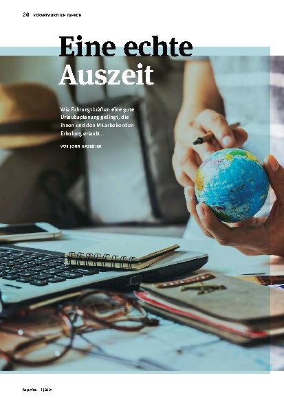 Vorschauseite 1: Eine echte Auszeit