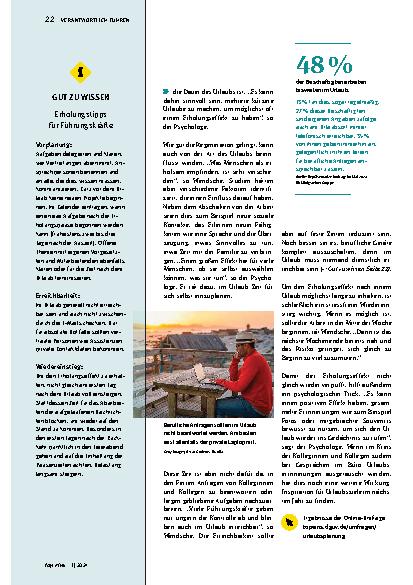 Vorschauseite 3: Eine echte Auszeit