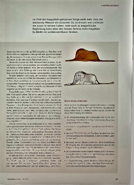 Vorschauseite 2: Das ermüdete und erschöpfte Ich in der Gesellschaft der Einsamkeiten. Was uns Hoffnung geben kann.