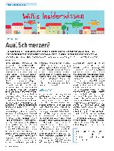 Vorschauseite 1: Aua! Schmerzen?