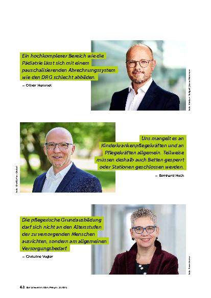 Vorschauseite 3: Kinderkliniken in Not