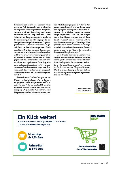 Vorschauseite 6: Kinderkliniken in Not