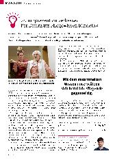 Vorschauseite 1: »Sturzprävention verbessern: Per Datensatz Pflegewissen bündeln«