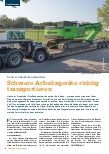 Vorschauseite 1: Sicher von Baustelle zu Baustelle: Schwere Arbeitsgeräte richtig transportieren