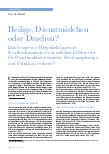 Vorschauseite 1: Heilige, Dienstmädchen oder Drachen? Das Image von Pflegefachfrauen in Krankenhausserien: Mit welchen Effekten ist für Berufswahlinteressierte, Berufsangehörige und Politik zu rec…