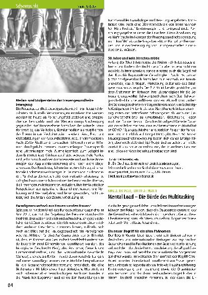 Vorschauseite 1: Mental Load – Die Bürde des Multitasking