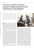 Vorschauseite 1: Frau Groß und Herr Sommer - komplexe Pflegesituationen in der ambulanten Langzeitpflege?