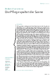 Vorschauseite 2: Berliner Kommentar: Die Pflege spaltet die Szene