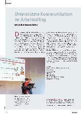 Vorschauseite 1: Unterstützte Kommunikation im Arbeitsalltag