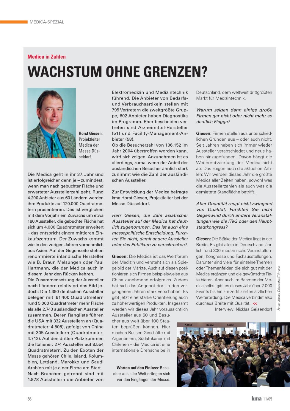 Vorschauseite 1: Medica in Zahlen