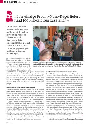 Vorschauseite 1: »Eine einzige Frucht-Nuss-Kugel liefert rund 100 Kilokalorien zusätzlich. «