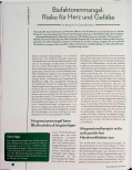 Vorschauseite 1: Biofaktorenmangel: Risiko für Herz und Gefäße