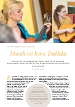Vorschauseite 1: Musik ist kein Trallala.