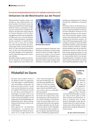 Vorschauseite 1: Pilzbefall im Darm