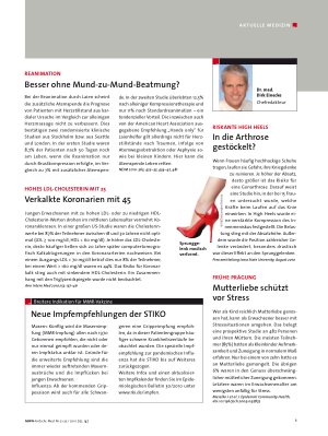 Vorschauseite 1: Mutterliebe schützt vor Stress