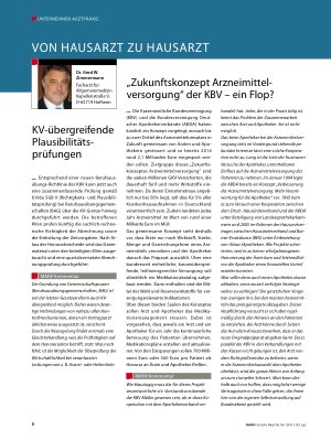 Vorschauseite 1: KV-übergreifende Plausibilitäts-prüfungen