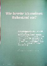Vorschauseite 1: Wie bereite ich meinen Ruhestand vor?