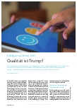 Vorschauseite 1: Klinik Auswahl der DRV Qualität ist Trumpf