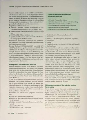 Vorschauseite 2: Diagnostik und Therapie gastrointestinaler Erkrankungen im Fokus