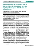 Vorschauseite 1: Direkt mitbetroffen: Welche evidenzbasierten Kriterien gibt es für die Gestaltung der ersten Angehörigenberatung von Patient*innen mit akuter Aphasie?