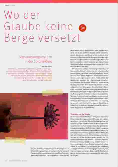 Vorschauseite 1: Wo der Glaube keine Berge versetzt