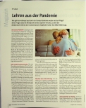 Vorschauseite 1: Lehren aus der Pandemie
